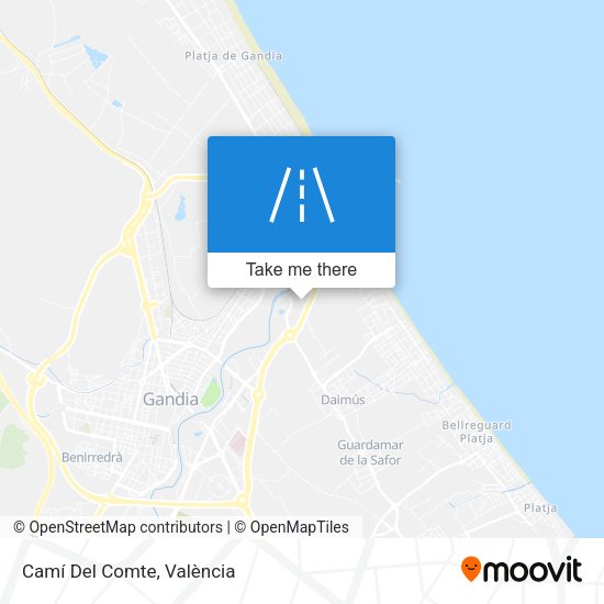 Camí Del Comte map