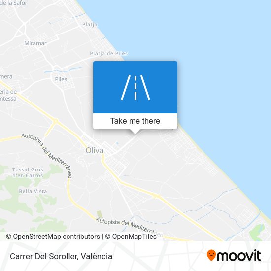 Carrer Del Soroller map