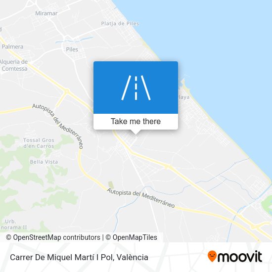 Carrer De Miquel Martí I Pol map