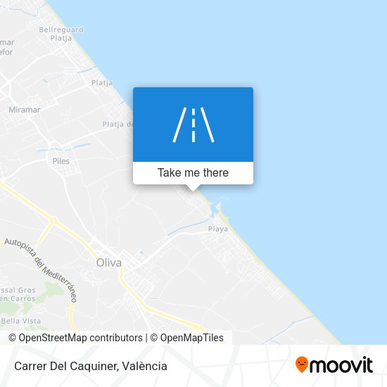 Carrer Del Caquiner map