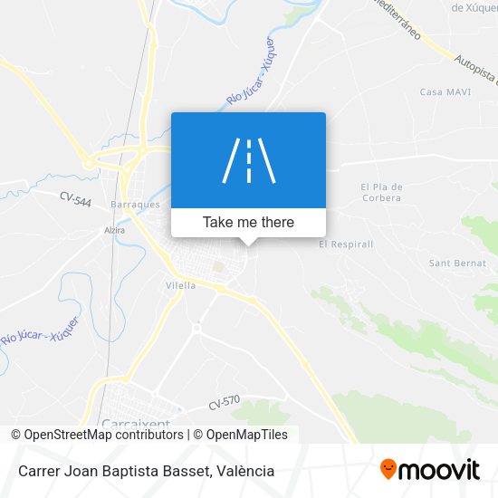 Carrer Joan Baptista Basset map
