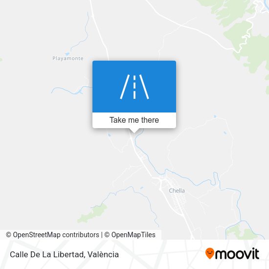 Calle De La Libertad map