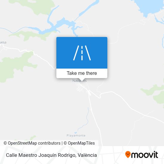 Calle Maestro Joaquín Rodrigo map