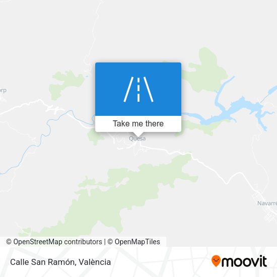 Calle San Ramón map