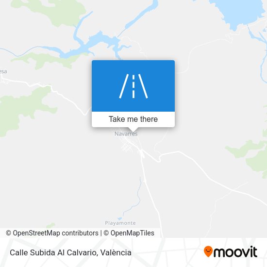 Calle Subida Al Calvario map