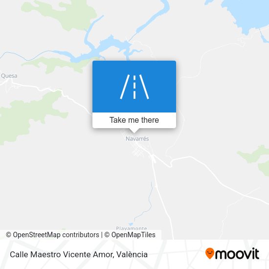 Calle Maestro Vicente Amor map