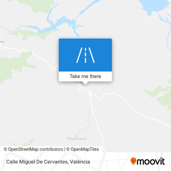 Calle Miguel De Cervantes map