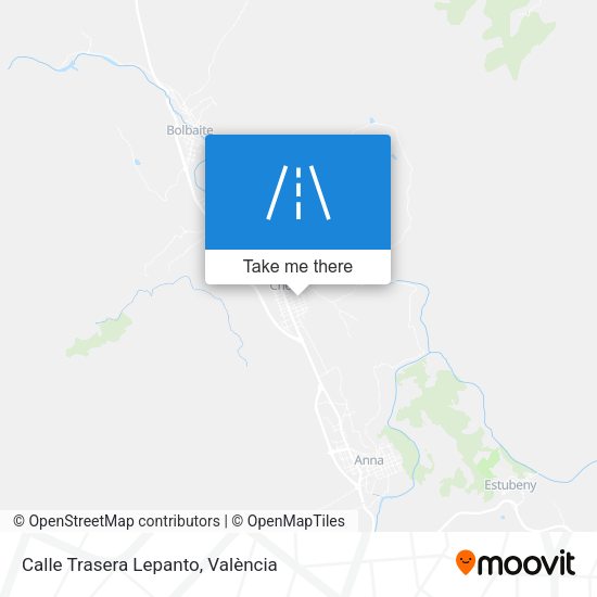 Calle Trasera Lepanto map