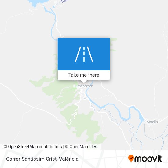 Carrer Santissim Crist map