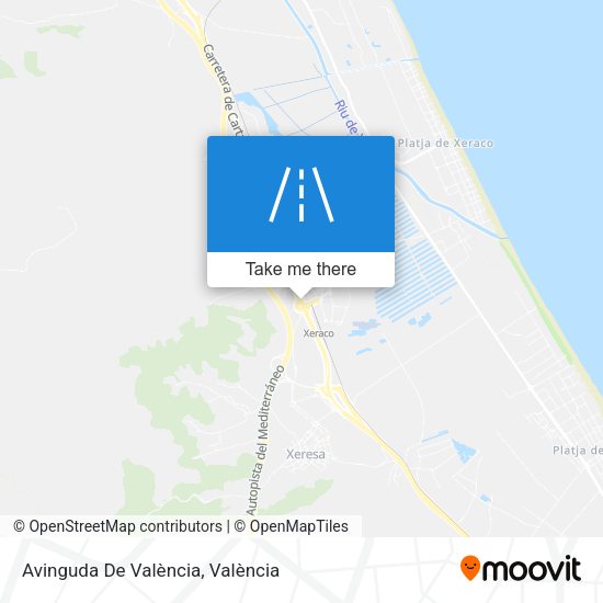 Avinguda De València map