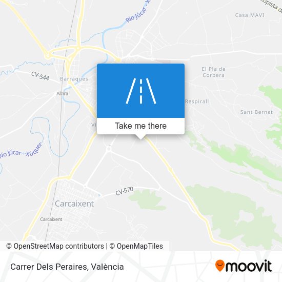 Carrer Dels Peraires map