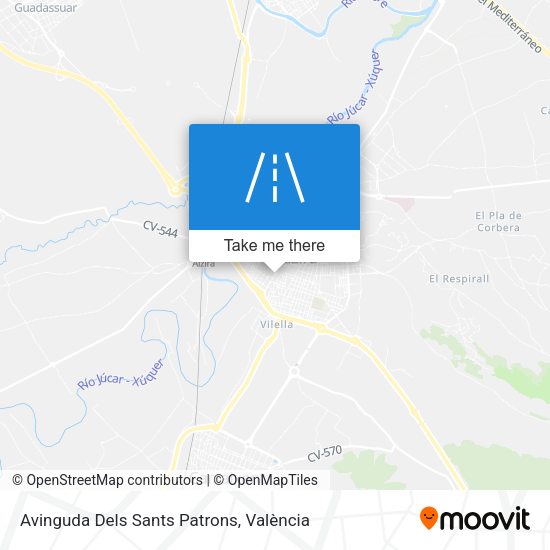 Avinguda Dels Sants Patrons map