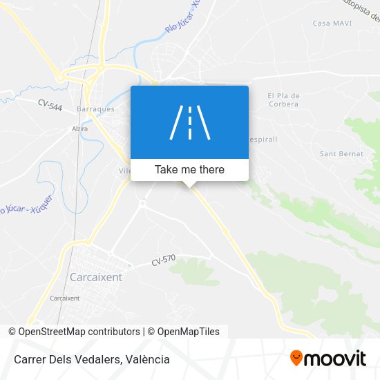 Carrer Dels Vedalers map