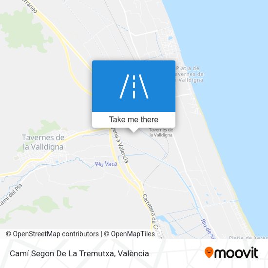 Camí Segon De La Tremutxa map