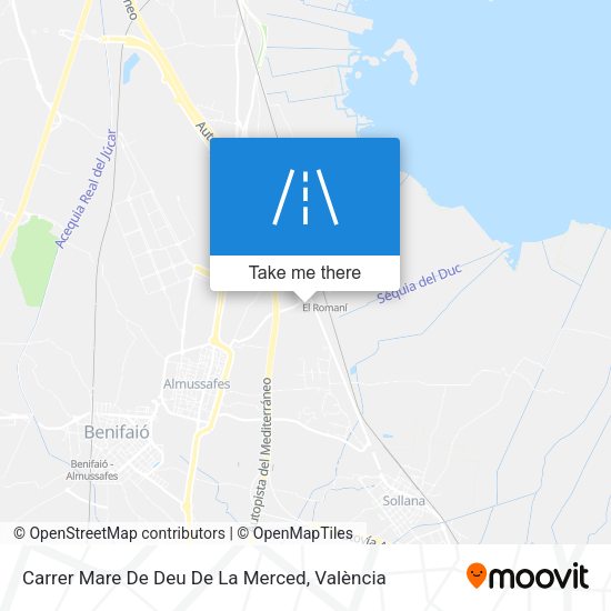 Carrer Mare De Deu De La Merced map