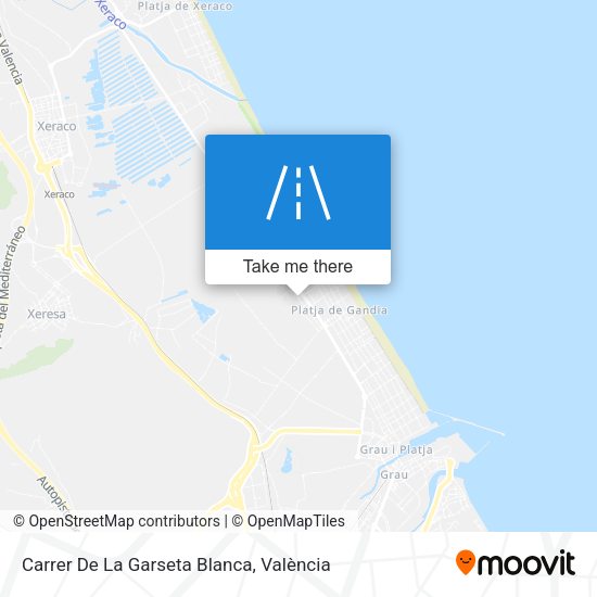 Carrer De La Garseta Blanca map