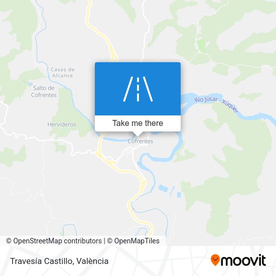 Travesía Castillo map