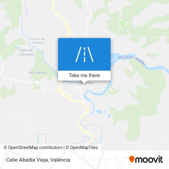 Calle Abadía Vieja map