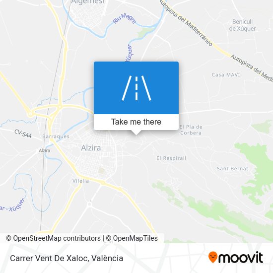 Carrer Vent De Xaloc map