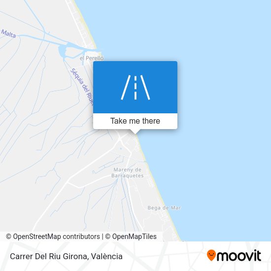 Carrer Del Riu Girona map
