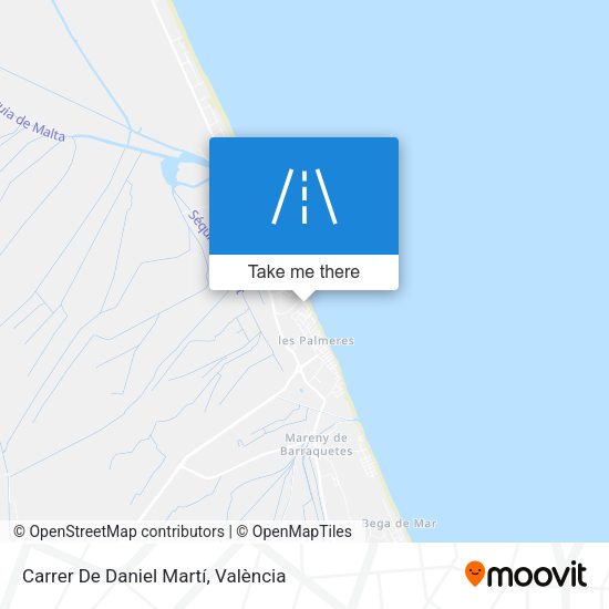 Carrer De Daniel Martí map