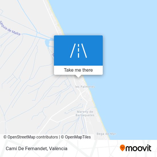 Camí De Fernandet map