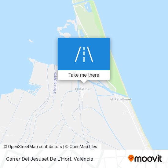 Carrer Del Jesuset De L'Hort map