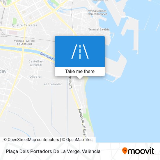 Plaça Dels Portadors De La Verge map