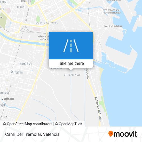 Camí Del Tremolar map