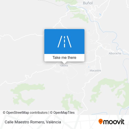 Calle Maestro Romero map