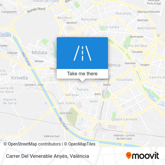 Carrer Del Venerable Anyés map