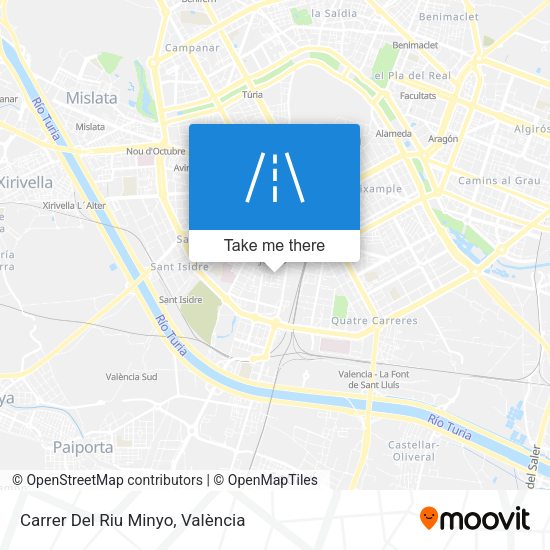 Carrer Del Riu Minyo map