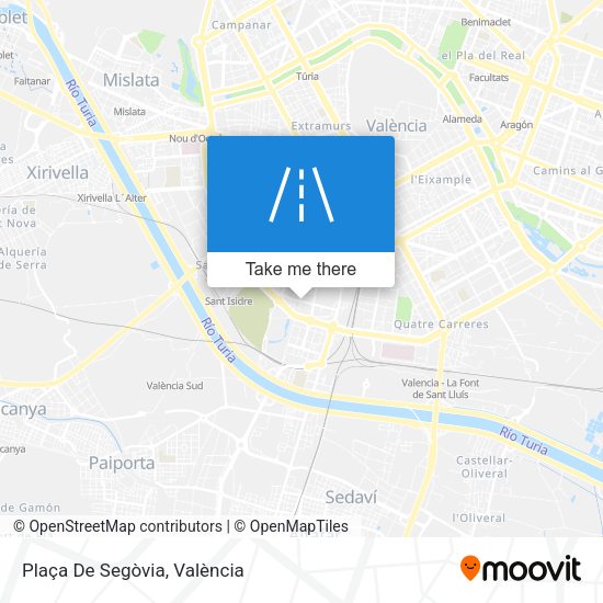 Plaça De Segòvia map
