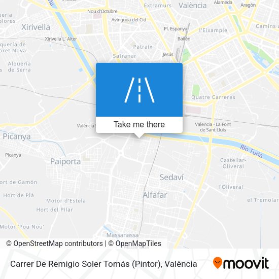 Carrer De Remigio Soler Tomás (Pintor) map