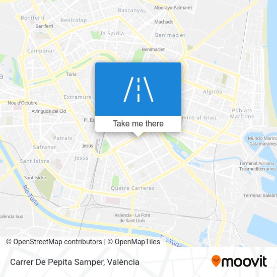Carrer De Pepita Samper map