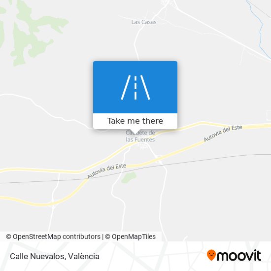 Calle Nuevalos map