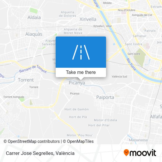Carrer Jose Segrelles map