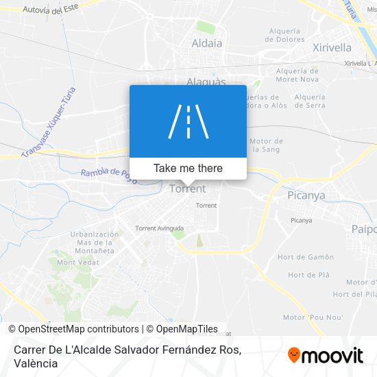 Carrer De L'Alcalde Salvador Fernández Ros map