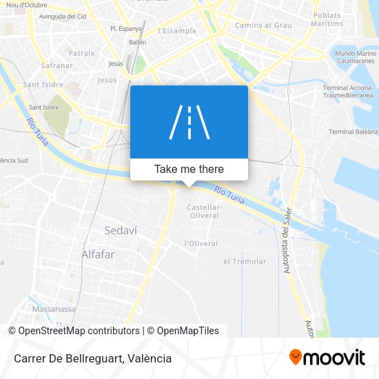 Carrer De Bellreguart map