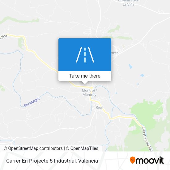 Carrer En Projecte 5 Industrial map