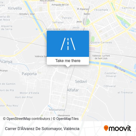 Carrer D'Álvarez De Sotomayor map