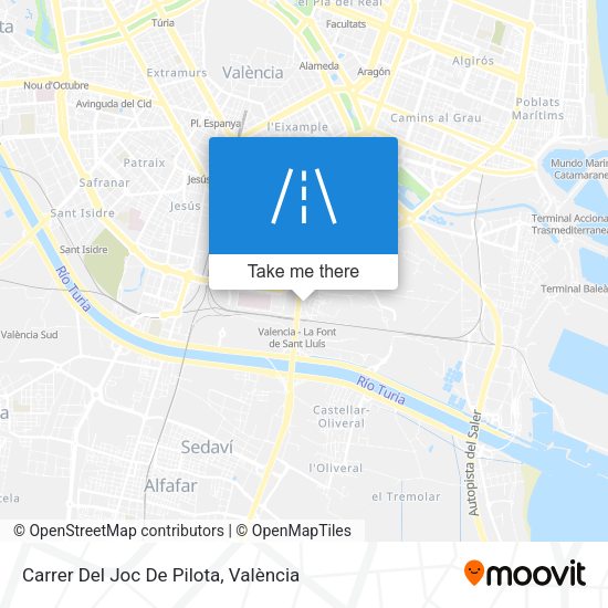 Carrer Del Joc De Pilota map