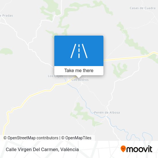 Calle Virgen Del Carmen map