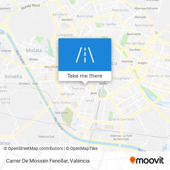 mapa Carrer De Mossén Fenollar