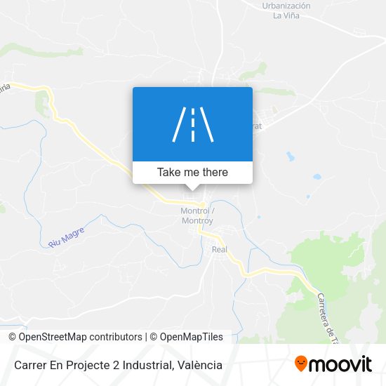 Carrer En Projecte 2 Industrial map