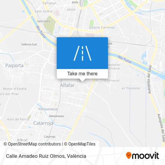 Calle Amadeo Ruiz Olmos map