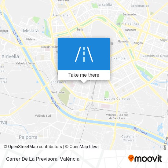 Carrer De La Previsora map