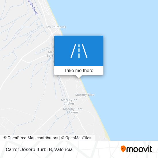 Carrer Joserp Iturbi B map