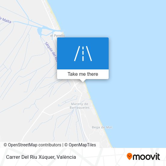 Carrer Del Riu Xúquer map