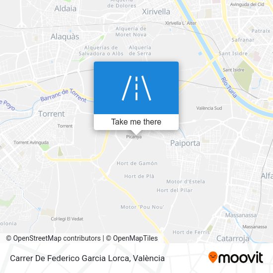 Carrer De Federico Garcia Lorca map